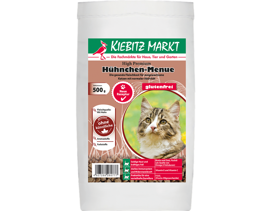 Kiebitzmarkt High Premium Hühnchen-Menue glutenfrei 2 kg