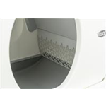 Trixie selbstreinigende Katzentoilette Kunststoff, 53 × 55,5 × 52 cm, weiß