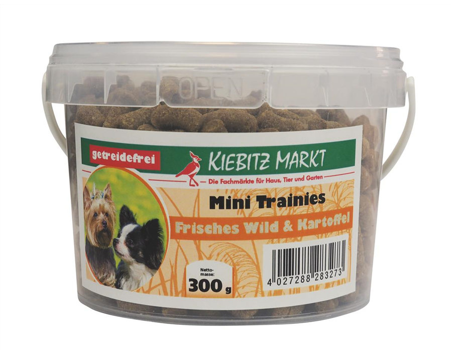 Kiebitzmarkt Mini Trainies Frisches Wild & Kartoffel getreidefrei 300 g