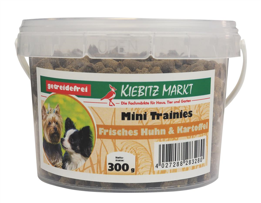 Kiebitzmarkt Mini Trainies Frisches Huhn & Kartoffel getreidefrei 300 g