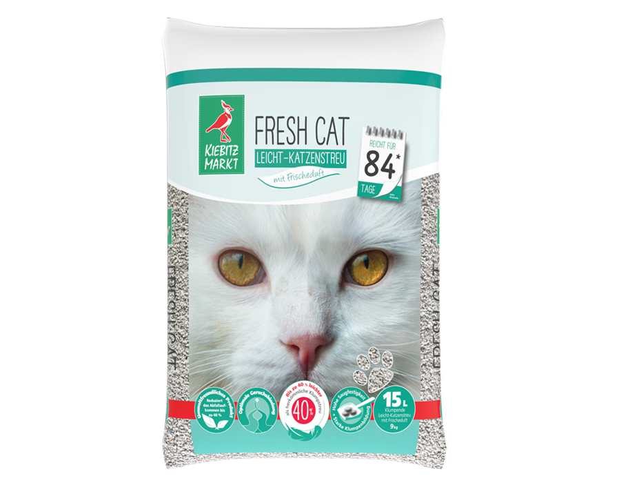 Kiebitzmarkt Fresh Cat mit Frischeduft, 15 l