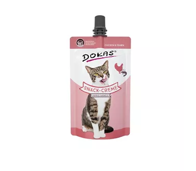 Dokas Cat Snack-Creme Huhn & Garnele 90 g