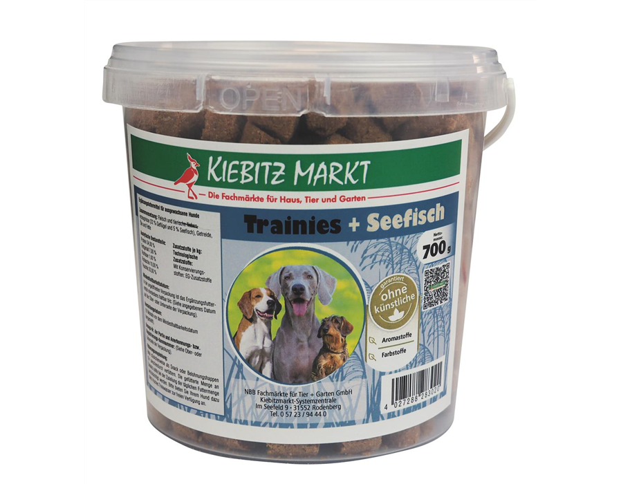 Kiebitzmarkt Trainies Seefisch 700 g