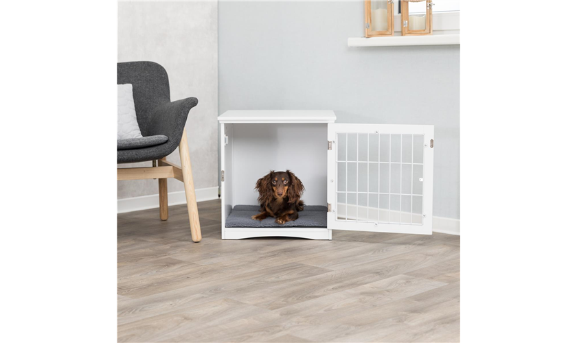 Home Kennel weiß M: 73 × 53 × 53 cm, weiß