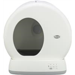 Trixie selbstreinigende Katzentoilette Katzenklo Kunststoff, 53 × 55,5 × 52 cm, weiß