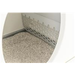 Trixie selbstreinigende Katzentoilette Katzenklo Kunststoff, 53 × 55,5 × 52 cm, weiß