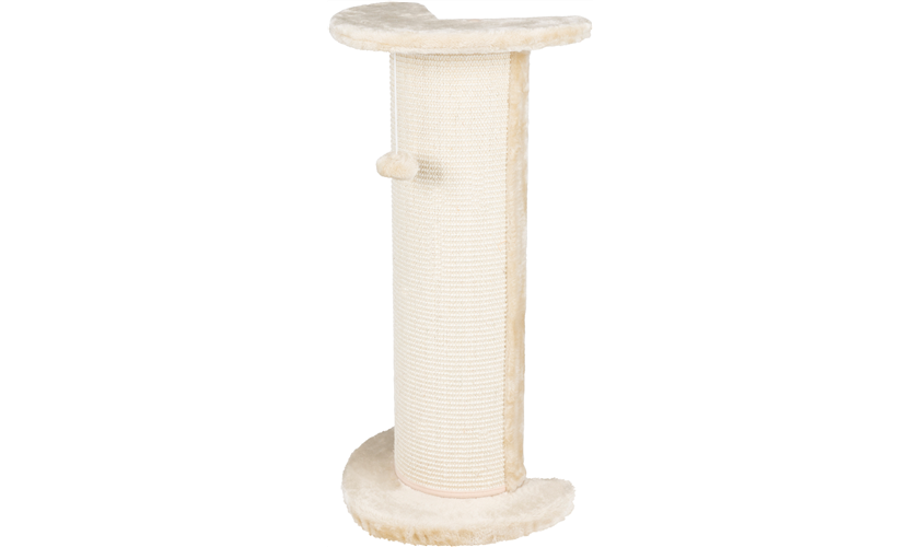 Eck-Kratzsäule Lorca 75 cm, beige/natur