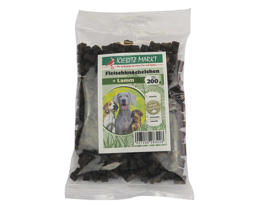 Kiebitzmarkt Fleischknöchelchen + Lamm glutenfrei 200 g