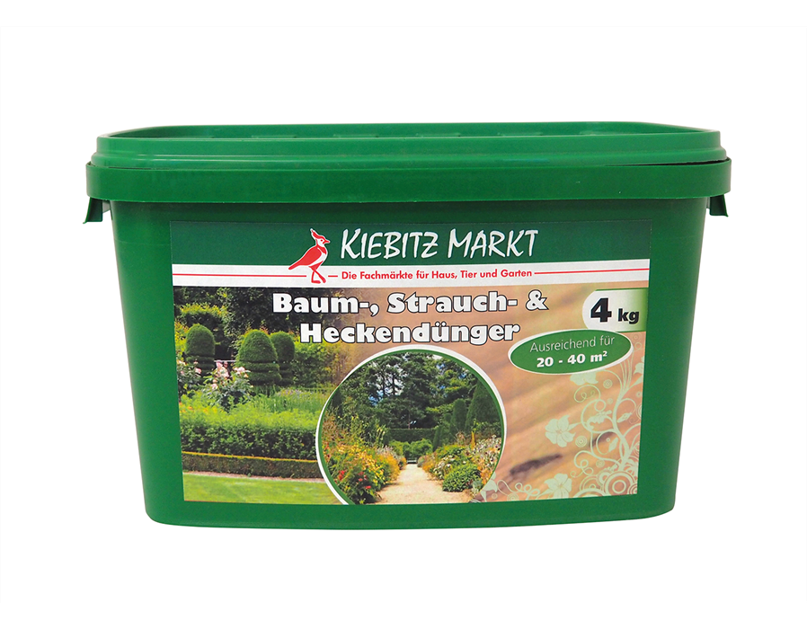 Kiebitzmarkt Baum-, Strauch- & Heckendünger 4 kg