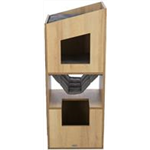 TRIXIE Cat Tower CityStyle City Style 105 cm, braun/grau