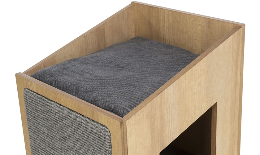 TRIXIE Cat Tower CityStyle City Style 105 cm, braun/grau