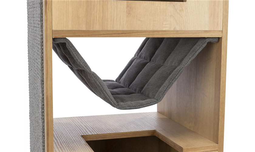TRIXIE Cat Tower CityStyle City Style 105 cm, braun/grau