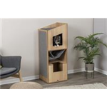 TRIXIE Cat Tower CityStyle City Style 105 cm, braun/grau