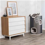 Cat Tower Jorge anthrazit/lichtgrau/grau