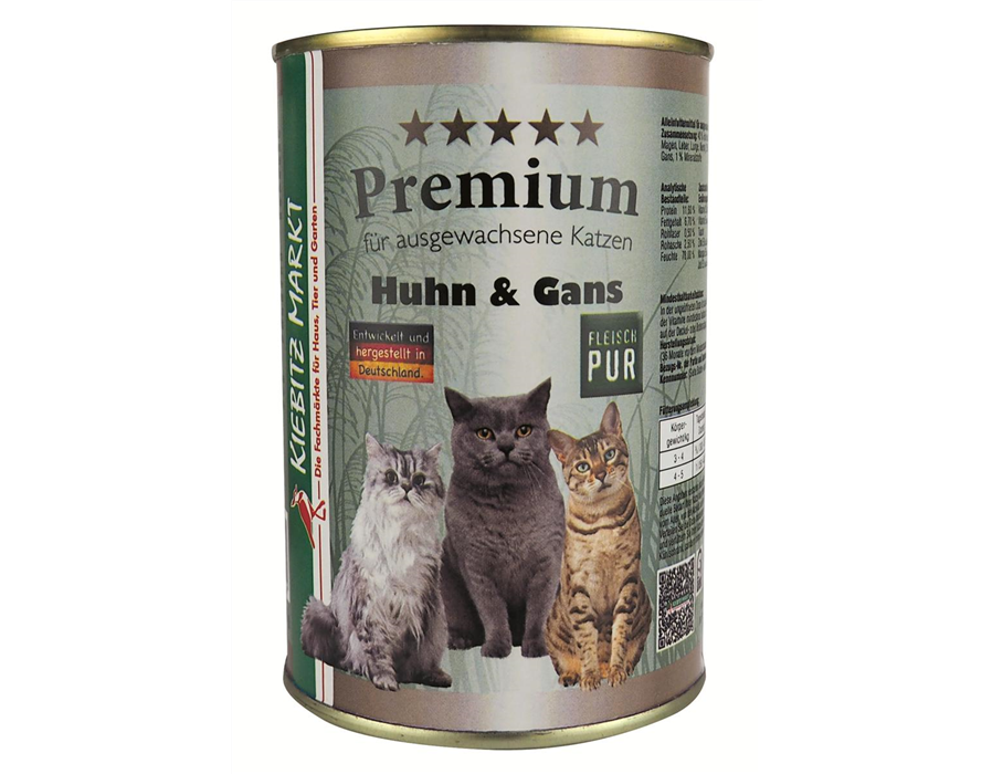 Kiebitzmarkt Premium Huhn + Gans 24x400 g