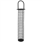 Futtersäule mit Gitter, schwarz schwarz