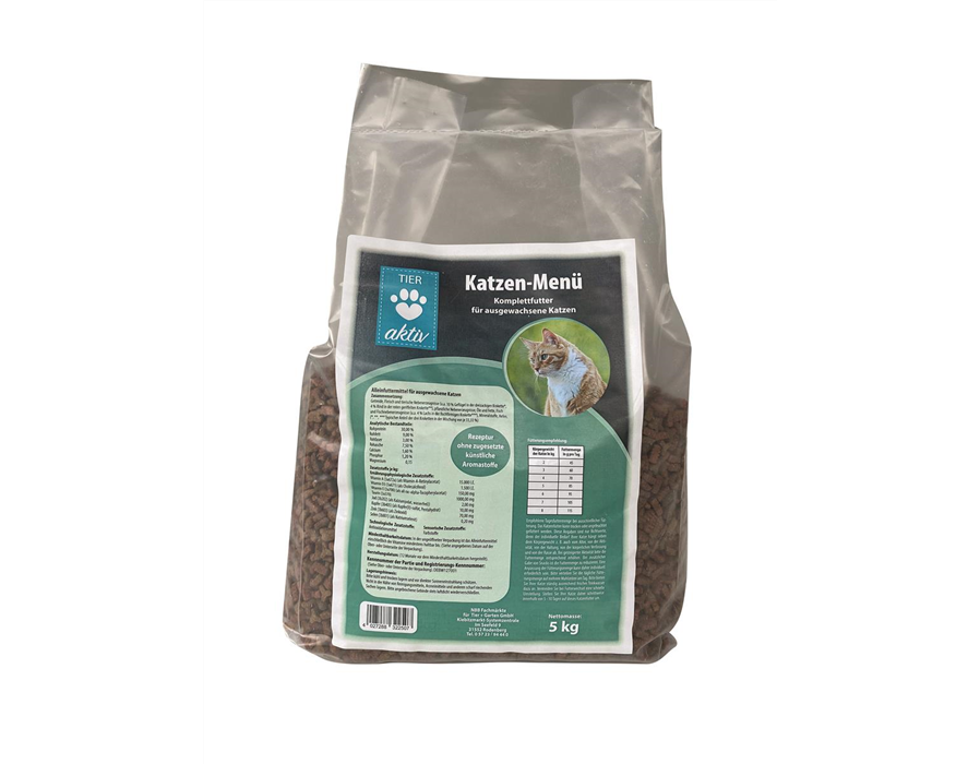 TIER aktiv Katzen-Menue 5 kg