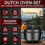 GUSSKÖNIG Dutch Oven 2in1 4,5 L 4,5 Liter