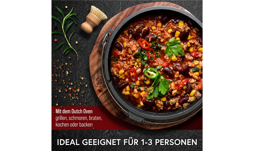 GUSSKÖNIG Dutch Oven 2in1 4,5 L 4,5 Liter