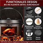 GUSSKÖNIG Dutch Oven 2in1 4,5 L 4,5 Liter