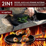 GUSSKÖNIG Dutch Oven 2in1 4,5 L 4,5 Liter