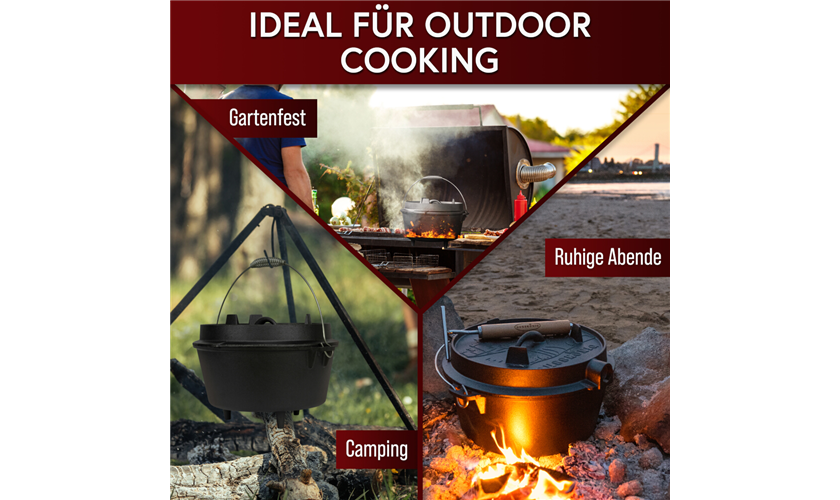GUSSKÖNIG Dutch Oven 2in1 4,5 L 4,5 Liter