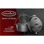 GUSSKÖNIG Dutch Oven 2in1 4,5 L 4,5 Liter