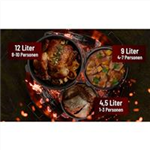 GUSSKÖNIG Dutch Oven 2in1 4,5 L 4,5 Liter