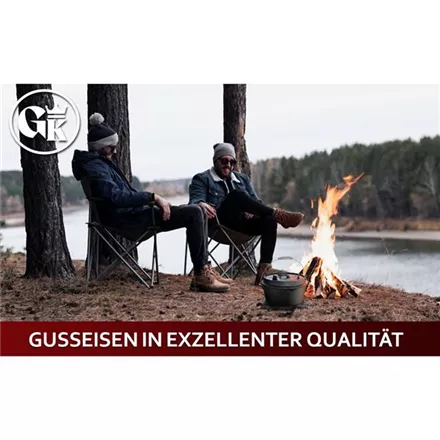 GUSSKÖNIG Dutch Oven 2in1 4,5 L