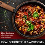 GUSSKÖNIG Doppelpfanne 4,5 L 4,5 Liter