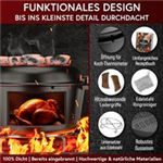 GUSSKÖNIG Dutch Oven mit Ledergriffen Topf 4,8 Liter, Deckel 1,8 Liter