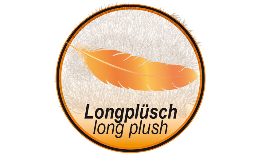Kuschelbett Donut "ESLA" grau