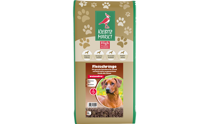 Kiebitzmarkt High Premium Fleischringe weizenfrei 1 kg