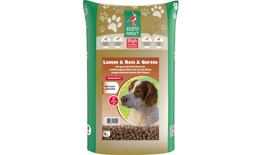 Kiebitzmarkt High Premium Lamm & Reis & Gerste weizenfrei 1 kg