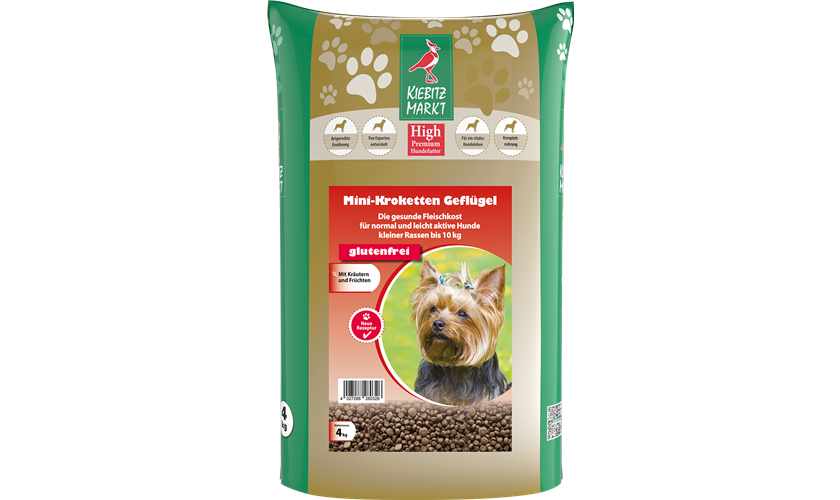 Kiebitzmarkt High Premium Mini-Kroketten Geflügel glutenfrei 1 kg