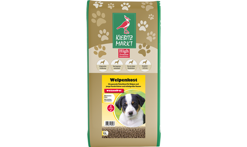 Kiebitzmarkt High Premium Welpenkost weizenfrei 1 kg