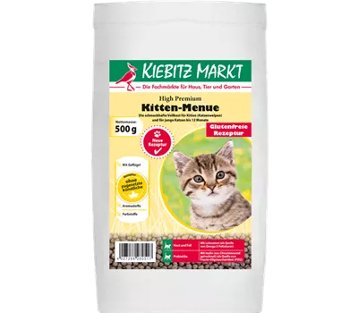 Kiebitzmarkt High Premium Kitten-Menue glutenfrei
