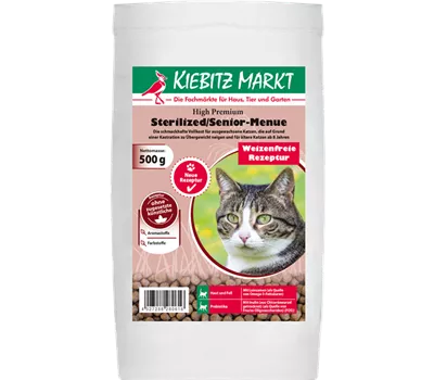 Kiebitzmarkt High Premium Sterilized / Light / Senior-Menue weizenfrei
