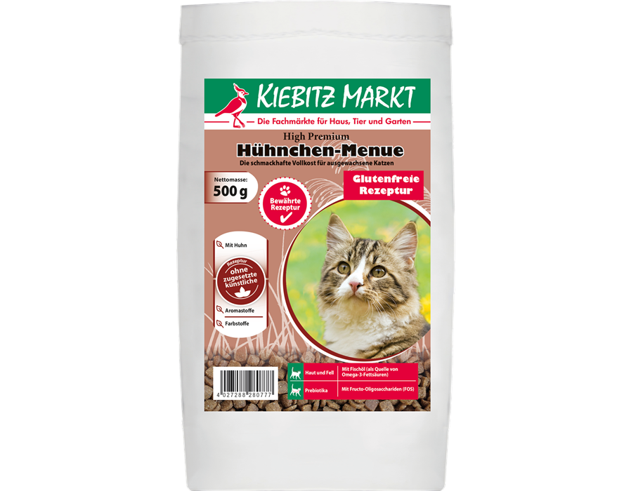 Kiebitzmarkt High Premium Hühnchen-Menue glutenfrei 2 kg