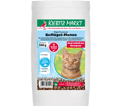 Kiebitzmarkt High Premium Geflügel-Menue getreidefrei
