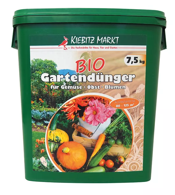 Kiebitzmarkt BIO Gartendnger, Organischer NPK-Dnger 5-3-2 - NBB  Fachmrkte fr Tier + Garten GmbH