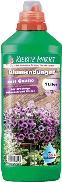 Kiebitzmarkt Blumendnger mit Guano - NBB Fachmrkte fr Tier + Garten GmbH