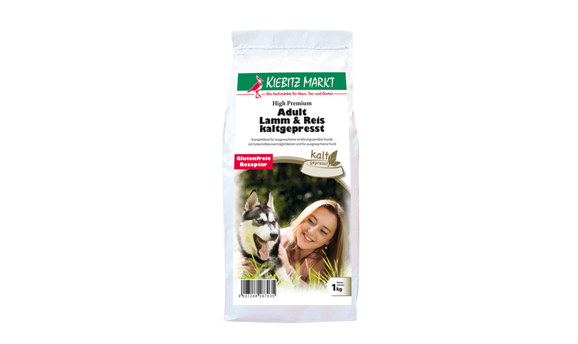 Kiebitzmarkt High Premium Adult Sensitive Lamm & Reis glutenfrei 1 kg