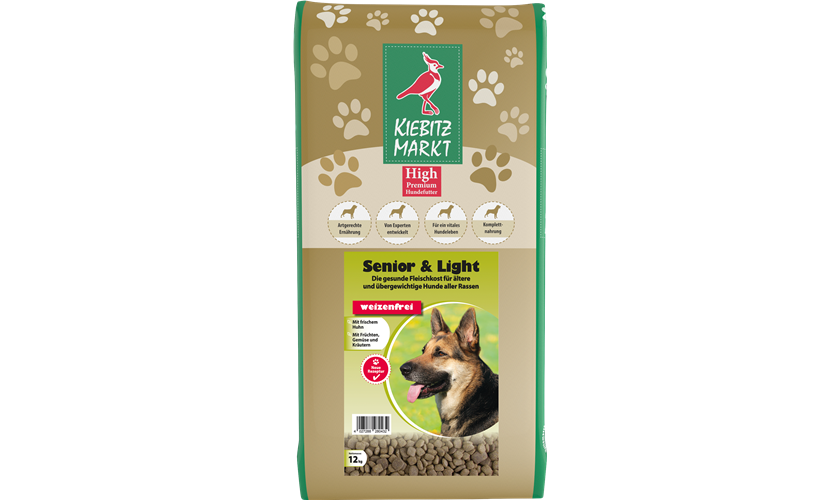 Kiebitzmarkt High Premium Senior & Light weizenfrei 1 kg