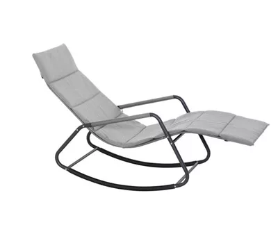 Schaukelliege mit Kissen Aliano grey