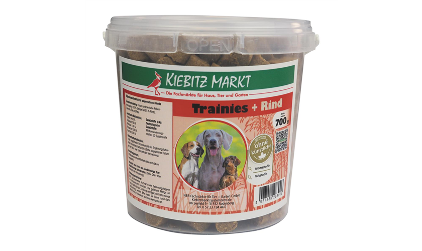 Kiebitzmarkt Trainies Rind 700 g