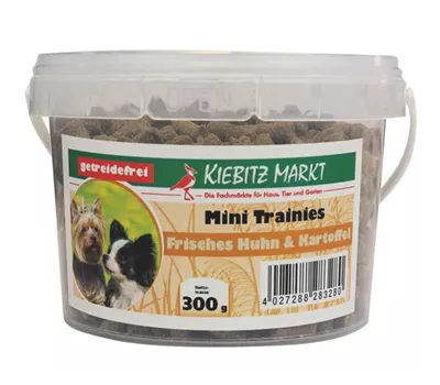 Kiebitzmarkt Mini Trainies Frisches Huhn & Kartoffel getreidefrei