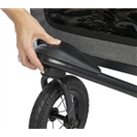 Jogger-Umbausatz für Fahrrad-Anhänger Art.-Nr.: 12801, für Art. 12800