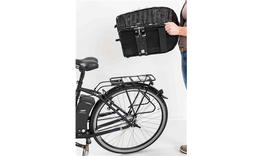 Fahrradkorb für Gepäckträger Art.-Nr.: 13117, Maße 35 x 49 x 55 cm, bis zu 8 kg