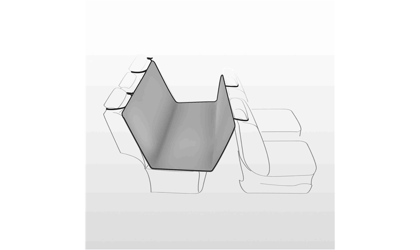 Auto-Schondecke Art.-Nr.: 1313, Maße: 1,45 × 1,60 m